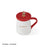 Starbucks China - Andersen's Fairy Tales Silhouette 2023 - 7. Balletina & Butterfly Embossed White Ceramic Mug with Lid 320ml