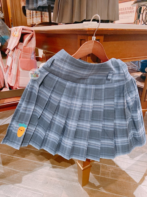 SHDL - Campus Style x Zootopia Judy Hopps Checkered Pattern Skirt for Adults