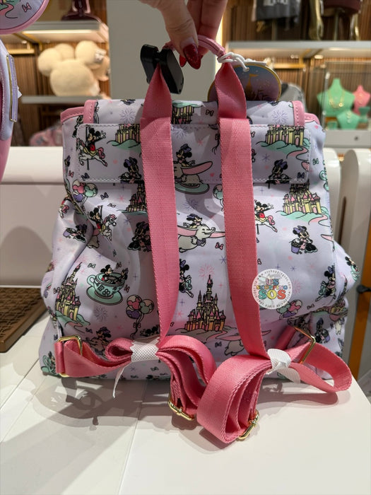 DLR/WDW - Stoney Clover Lane - Mickey & Minnie Park Fun 2026 - All-Over-Print Backpack