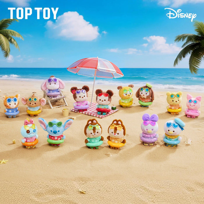TOPTOY - 2026 Disney Friends ‘Summer Swim Wings’ Plush Keychain Blind Box (Release Date: Apr 30, 2026)