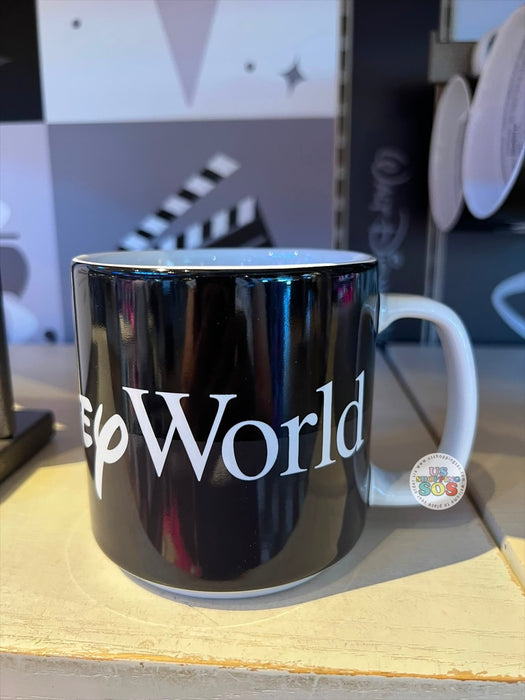 WDW Exclusive - Logo Mania Parks After Dark - Black Walt Disney World Ceramic Mug