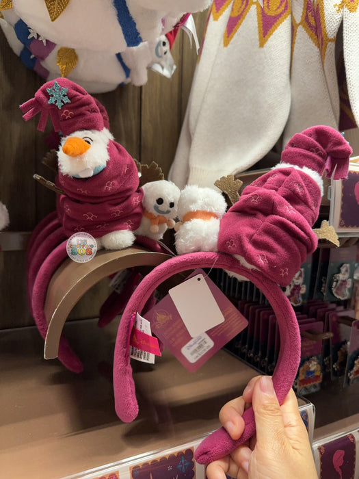 HKDL - 2025 World of Frozen x Olaf & Snowgies Plushy Headband