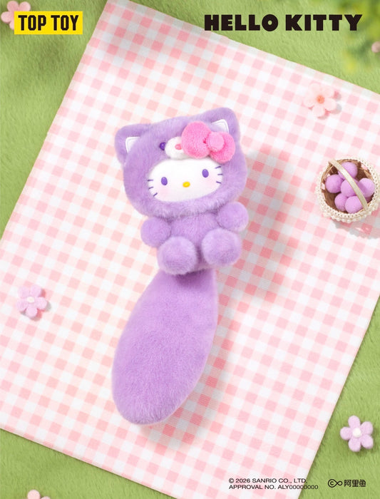 China TOPTOY - Hello Kitty Healing Forrest Vinyl Plush Keychain Blind Box (Release Date: Aug 7, 2026)