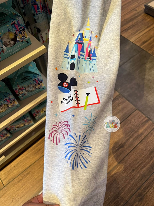 DLR/WDW - Play in the Park 2026 - Mickey & Friends Light Grey Lounge Pants (Adult)