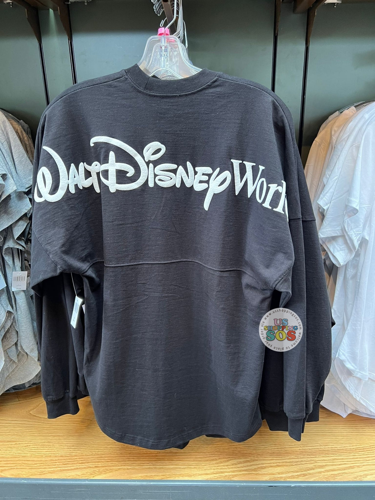 Disney online Walt Disney Studios Mickey Mouse Spirit Jersey Black White Size XS