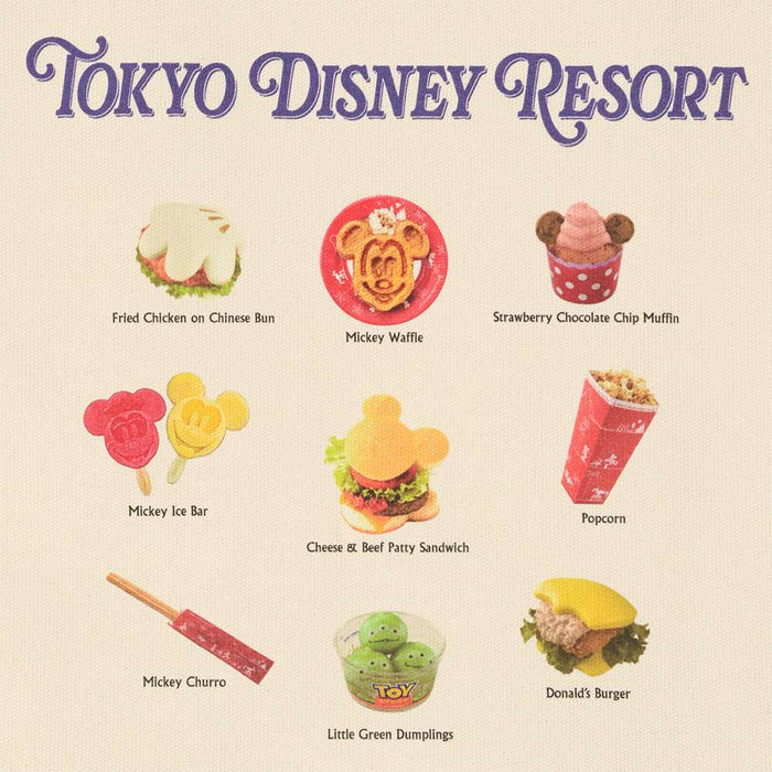 TDR - Tokyo Disney Resort Food Theme - Tote Bag (Release Date: May 22, 2025)