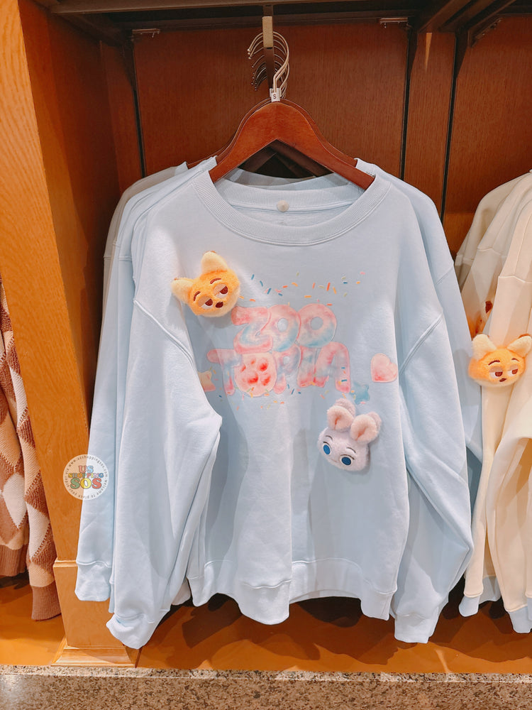 SHDL - Zootopia Pullover Sweatshirt for Adults (Color: Baby Blue)