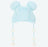 TDR - Dreamy Pastel Baby Blue Mickey Mouse Fan Cap with Pom Pom For Adults (Release Date: Dec 4, 2025)