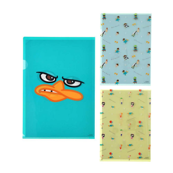 JDS - 2026 PHINEAS & FERB x Phineas and Ferb Clear File Set of 3 (Release Date: Aug 18, 2026)