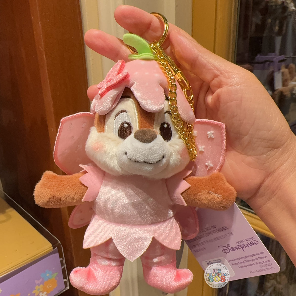 HKDL - 2026 Chip 'n' Dale Forest Fairies Collection x Chip Plush