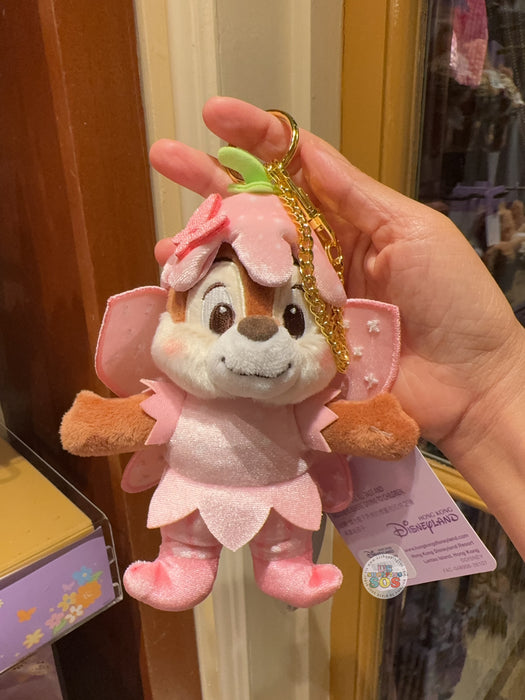 HKDL - 2026 Chip 'n' Dale Forest Fairies Collection x Chip Plush Keychain