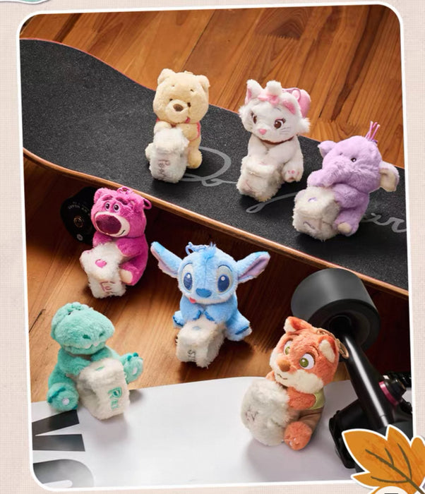 SHDS - 2025 Cute & Moving Fall Collection x Winnie the Pooh Fluffy ‘Hook It’ Plush Keychain (Release Date: Aug 26, 2025)