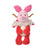 JDS - ETO Pooh 2024 x Piglet Red Dragon Plush Keychain (Release Date: Dec 5)