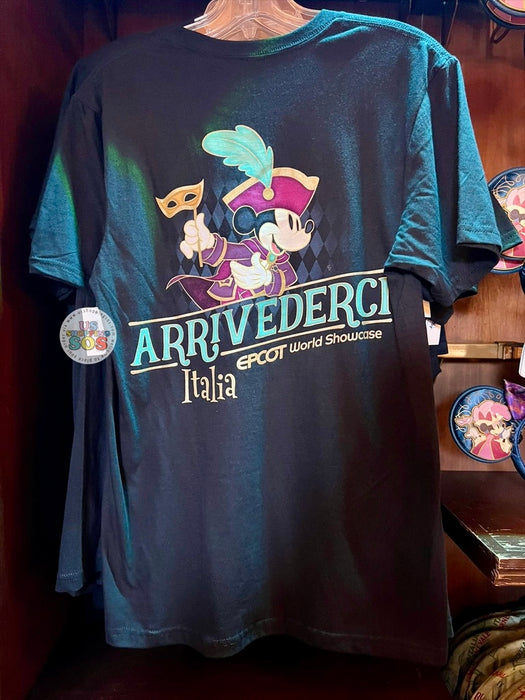 WDW - Epcot World Showcase Italy 🇮🇹 - Carnevale 2025 - Mickey Arrivederci Graphic Tee (Adult)