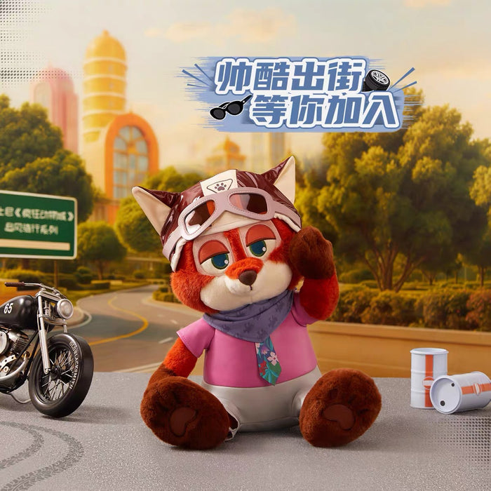 SHDS - 2026 Zootopia Cycling Collection x Nick Wilde Plush Toy (Release Date: Oct 4, 2026)