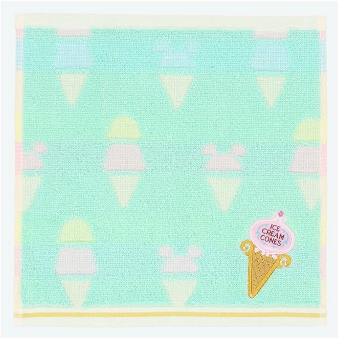 TDR - Ice Cream Cone Mini Towel Set of 2 (Release Date: March 9, 2026)