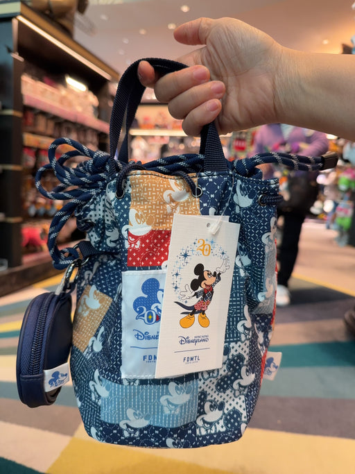 HKDL - Hong Kong Disneyland 20th Anniversary FDMTL Mickey Mouse 2 Ways Bag