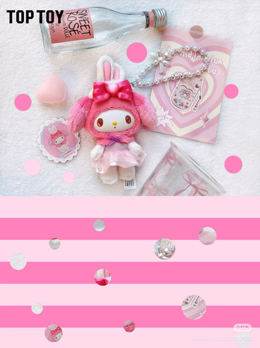China TopToy - My Melody "Sweet Dream Boudoir" Vinyl Plush Keychain Blind Box
