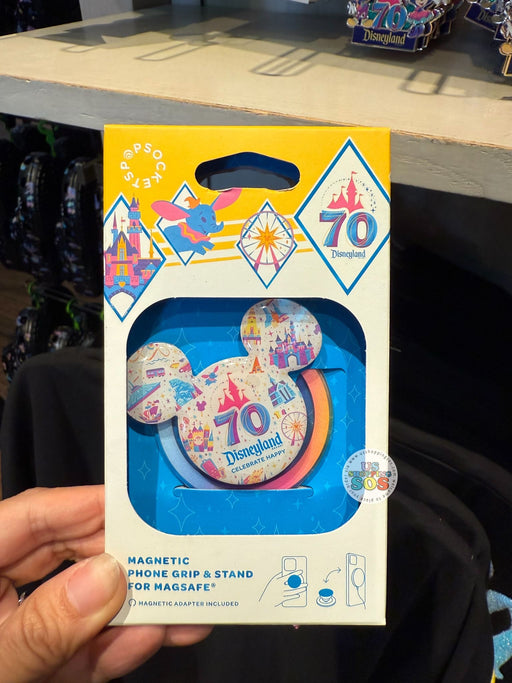 DLR - Disneyland 70th Celebration - PopSocket Magnetic Phone Grip