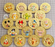 SHDL - Disney Characters Coin Shaped Mystery Pins Box