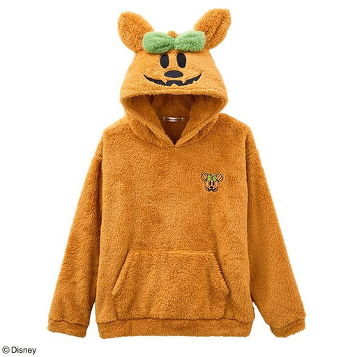 Japan Exclusive - Minnie Mouse Pumpkin Fleece Pullover for Adults