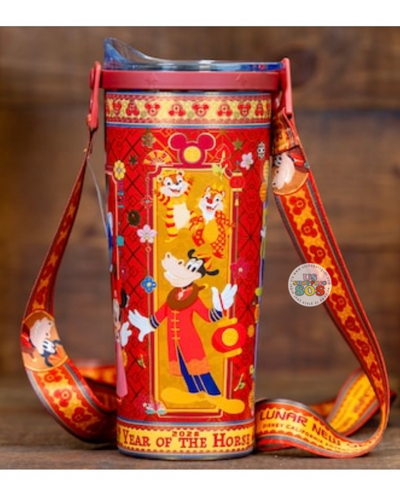 DLR - Lunar New Year 2026 - Mickey & Friends Souvenir Stainless Steel ToGo Tumbler