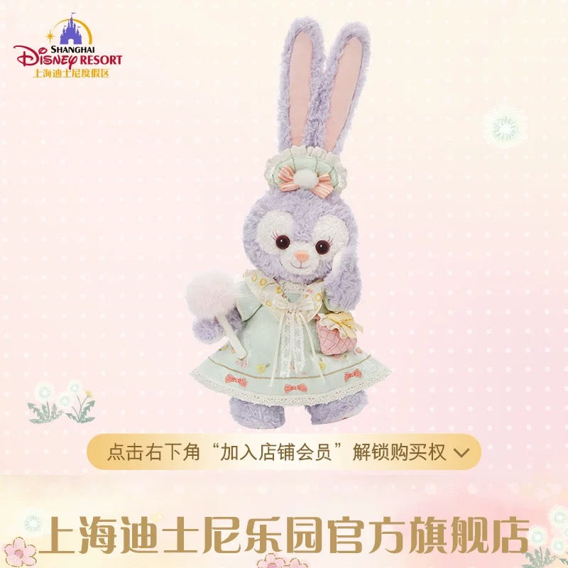 サテン&ゴールド星★チュールワンピースセット★ぬいぐるみバッジ。ストラップ用コス SHDL - 2026 Duffy and Friends 
