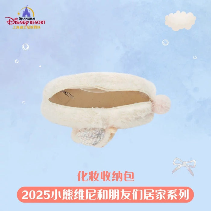 SHDL - 2025 Winnie the Pooh & Friends Home Collection x Winnie the Pooh Fluffy Costmetic Bag