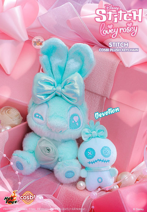 Hot Toy Cosbi - Stitch Lovey-Rosey Cosbi Plush Keychain Blind Box
