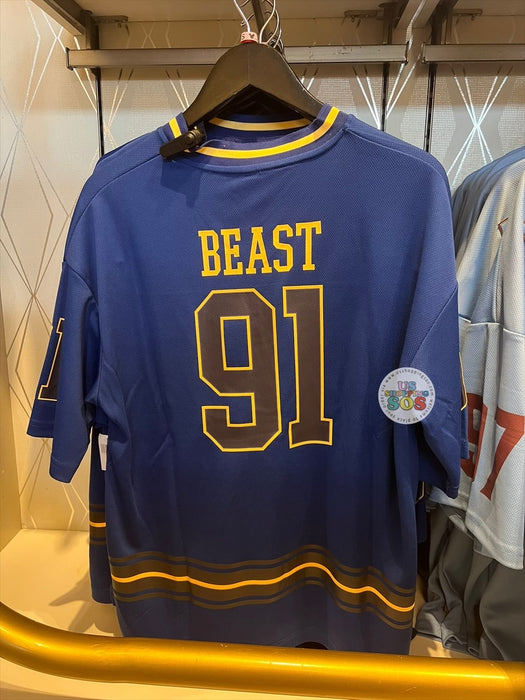 DLR/WDW - Beauty and the Beast - Beast Park Logo Blue Jersey (Adult)
