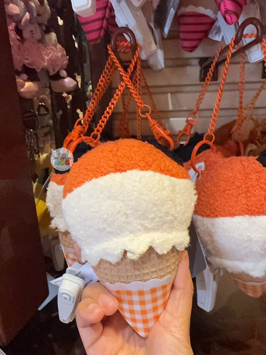 HKDL - 2026 Ice Cream Cone x Baymax Plush Keychain