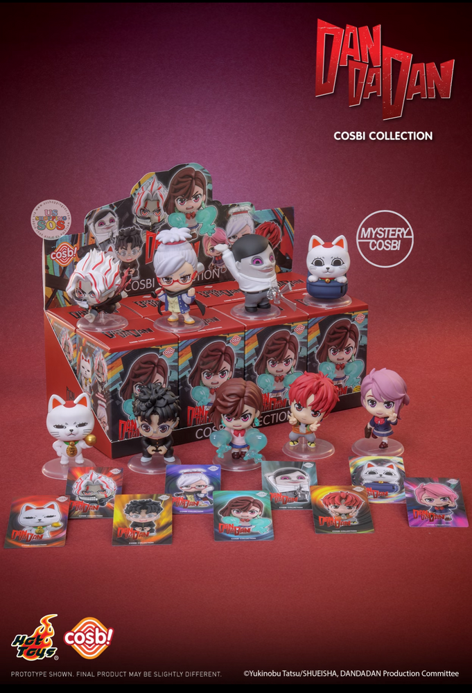Hot Toy Cosbi - Dandadan Figure Blind Box (Release Date: Aug 1, 2025)