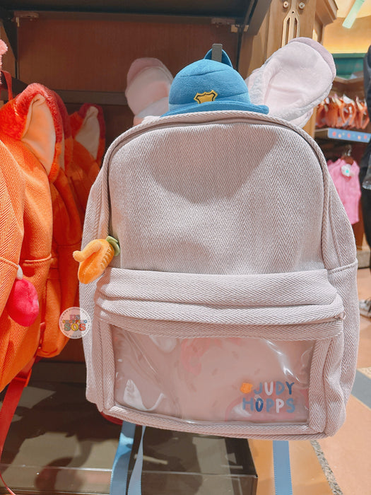 SHDL - 2026 Zootopia Judy Hopps Clear Window Fluffy Backpack