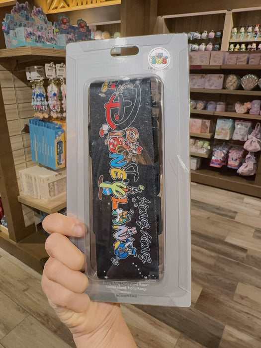 HKDL - Mickey & Friends with Hong Kong Disneyland Wordings Luggage Strap