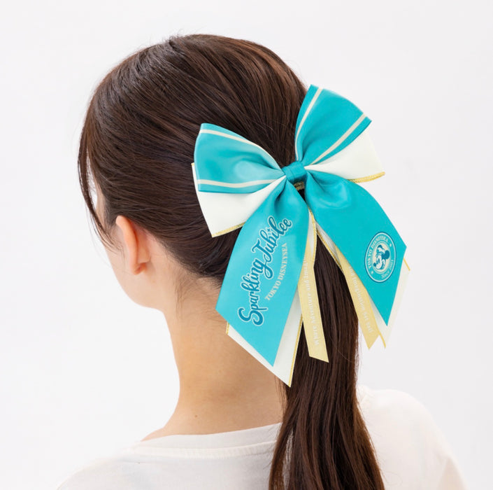 TDR - Tokyo DisneySea 25th Anniversary "Sparkling Jubilee" x Stylish Bow Hair Tie (Release Date: Apr 8, 2026)