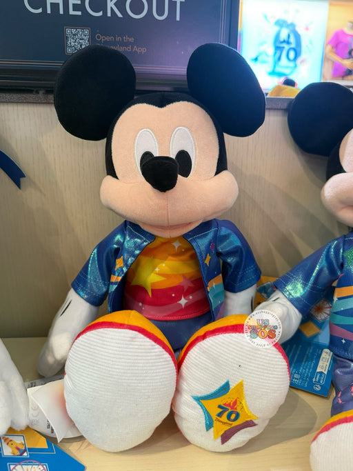 DLR - Disneyland 70th Celebration - Mickey Mouse Plush Toy