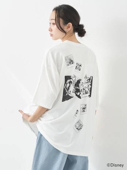 Japan Exclusive - Goofy & Max Goof Front Sagara Embroidery T Shirt For Adults (Color: White)