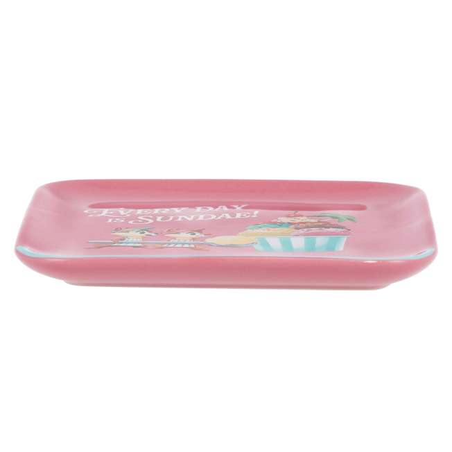 TDR - Mickey & Friends "SUNNY SUNNY Summer" Collection x Chip & Dale Souvenir Plate (Release Date: Jun 5. 2025)