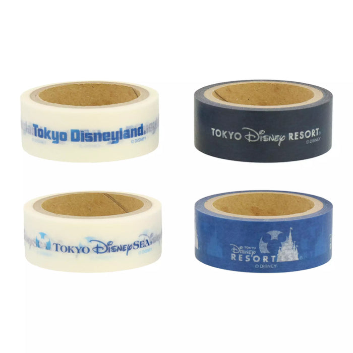 TDR - Tokoy Disney Resort "Where dreams come true" Masking Tapes Set (Release Date: July 18, 2024)