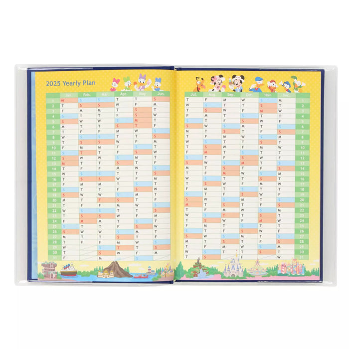 TDR - Calendar & Organizer 2025 x Mickey & Friends Schedule Book (Release Date: Aug 8, 2024)