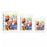 TDR - Tokyo Disney Resort "Shopping Bag Design" Mickey & Minnie Mouse Gift Bags Set