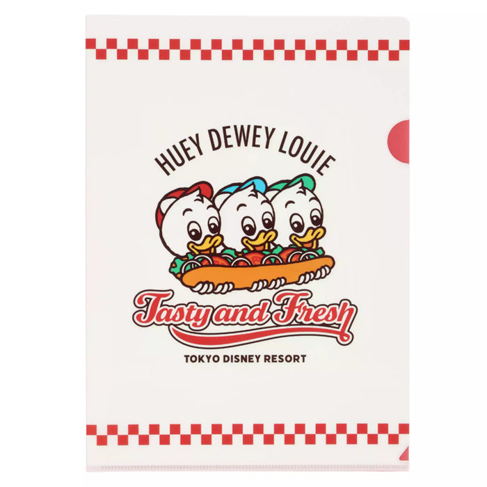 TDR - Huey, Dewey, and Louie ""American diner" Collection x Clear Folders Set (Release Date: Dec 26, 2024)