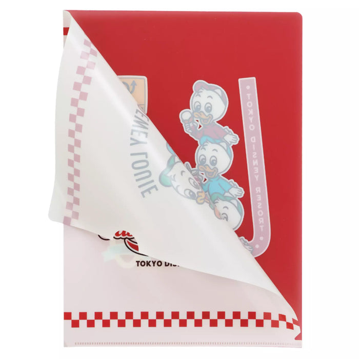 TDR - Huey, Dewey, and Louie ""American diner" Collection x Clear Folders Set (Release Date: Dec 26, 2024)