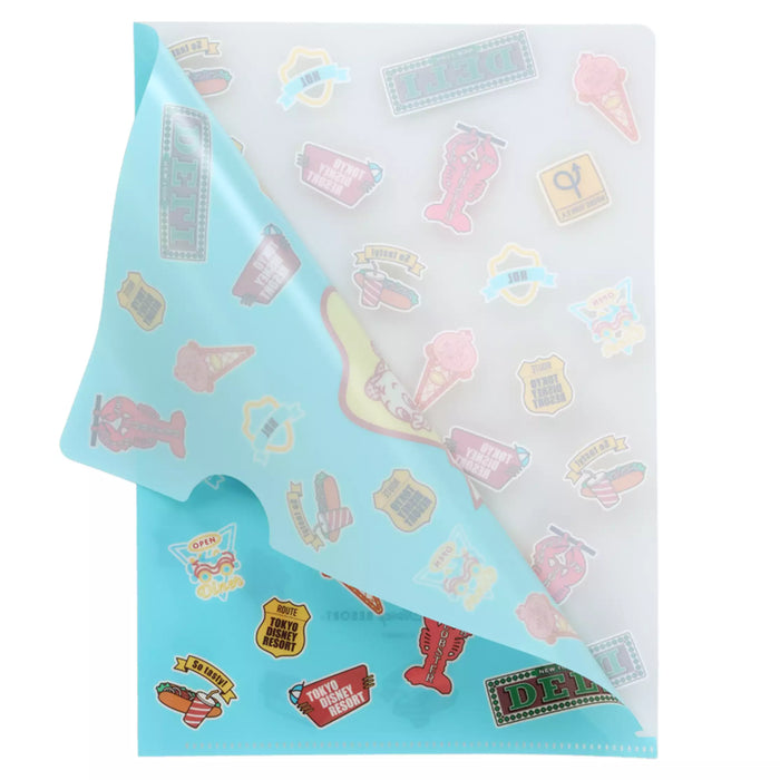 TDR - Huey, Dewey, and Louie ""American diner" Collection x Clear Folders Set (Release Date: Dec 26, 2024)