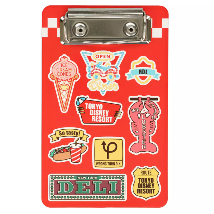 TDR - Huey, Dewey, and Louie ""American diner" Collection x Memo Note & Pad Set (Release Date: Dec 26, 2024)