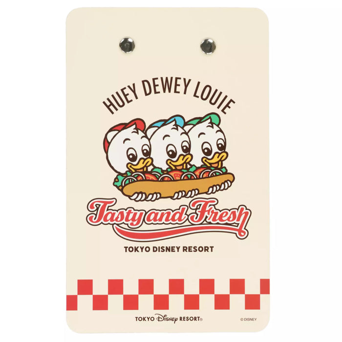 TDR - Huey, Dewey, and Louie ""American diner" Collection x Memo Note & Pad Set (Release Date: Dec 26, 2024)