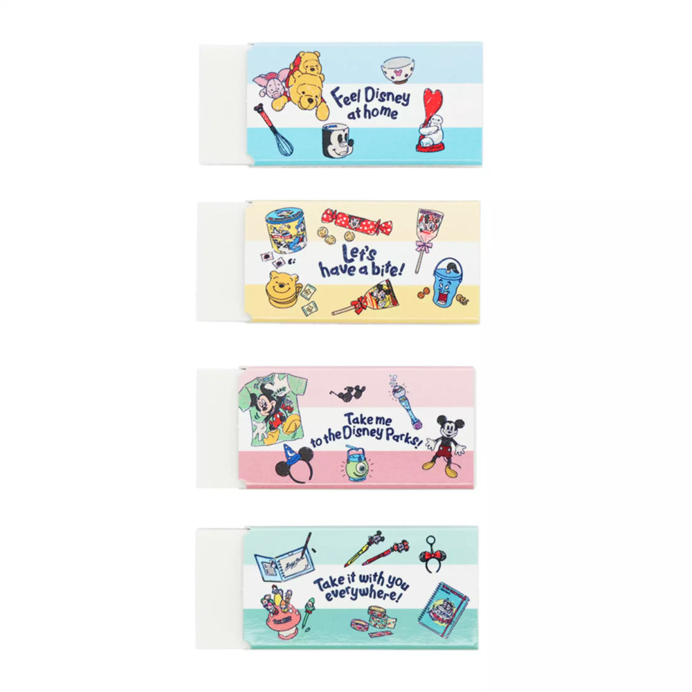 TDR - Tokyo Disney Resort "Full of Memories!" Collection x Erasers "Mono" Set (Release Date: Nov 21, 2024)
