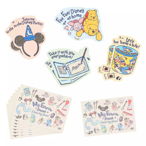 TDR - Tokyo Disney Resort "Full of Memories!" Collection x Message Cards Set Design B (Release Date: Nov 21, 2024)