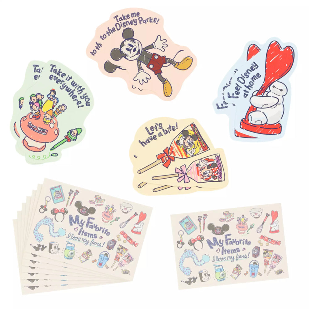 TDR - Tokyo Disney Resort "Full of Memories!" Collection x Message Card Design A (Release Date: Nov 21, 2024)