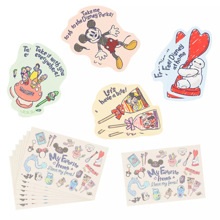 TDR - Tokyo Disney Resort "Full of Memories!" Collection x Message Card Design A (Release Date: Nov 21, 2024)
